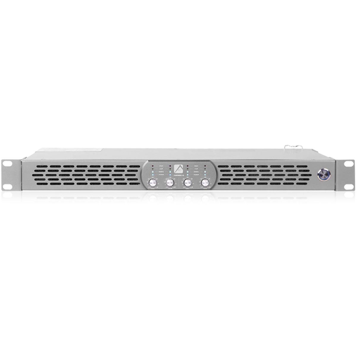 Home Cinema Equipment - 1Uデジタルパワーアンプ 4チャンネル プロフェッショナルオーディオアンプ ホームシアター、カラオケ、ステージサウンドスピーカー用