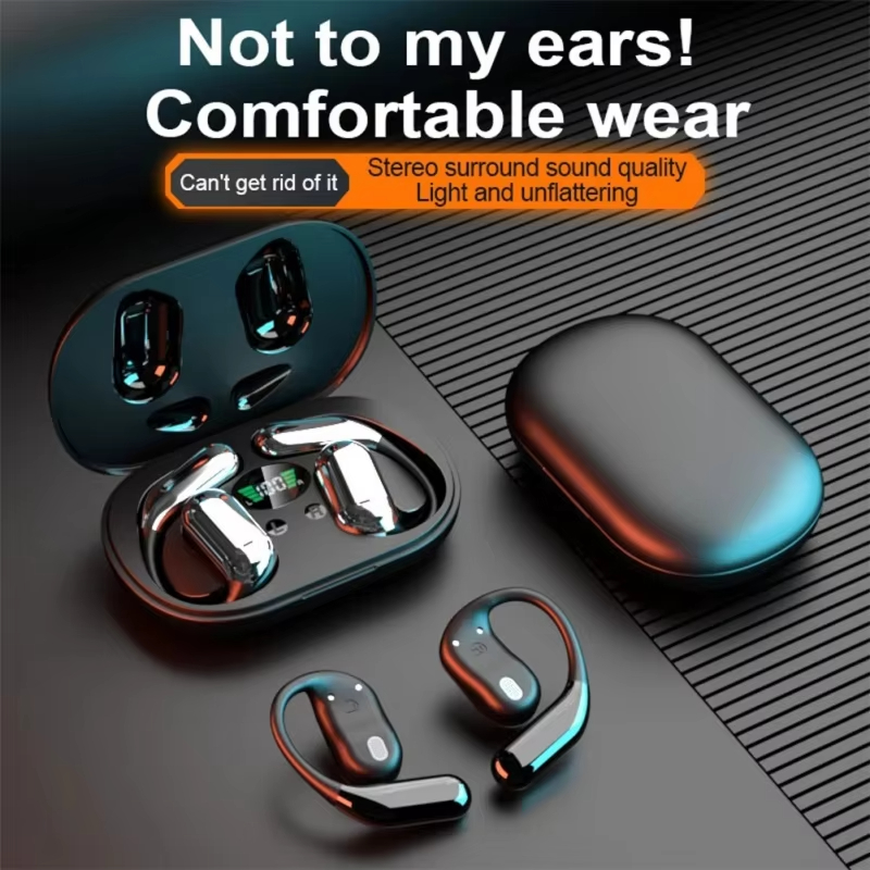 Home Cinema Amazon - Q16 Bluetooth 5.3 Ows インイヤーワイヤレスイヤホン イヤーフック付き