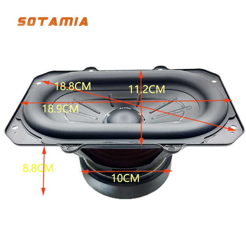 Home Cinema Jbl - SOTAMIA 1 個 8 インチサブウーファーオーディオスピーカー重低音滑走路型ロングストロークホームミュージックハイファイ改造 JBL