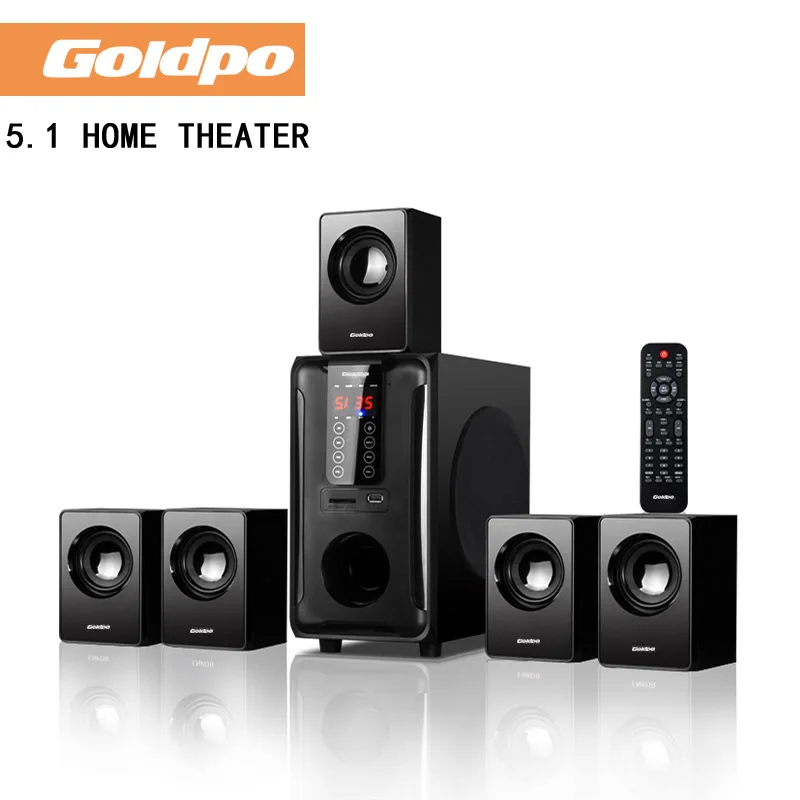 Home Cinema Jbl - ホームシアターシステム,3Dサラウンドサブウーファー,Bluetooth,リモコン付きTVスピーカー,60W, 5.1