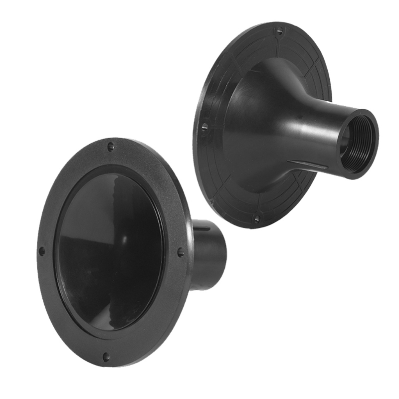 Home Cinema Equipment - 2 個のホーン部分小型スピーカー用のコンパクトサイズ耐久性のある ABS 建材 K1KF