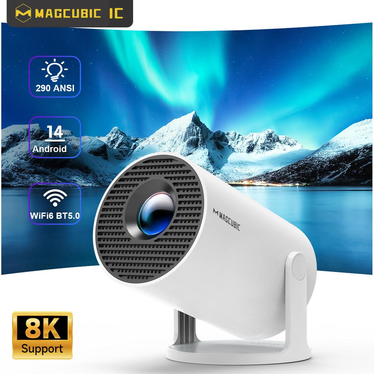 Home Cinema Projector Xiaomi - Magcubic プロジェクター HY300 Pro 8K Android