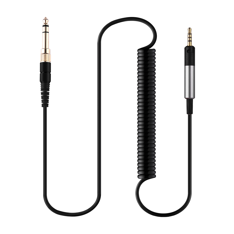 Sennheiser Headphone Hd 560S - 300センチメートルコイル状春オーディオケーブルゼンハイザーhd 2.20s 2.30i 2.30グラムhd 560s hd