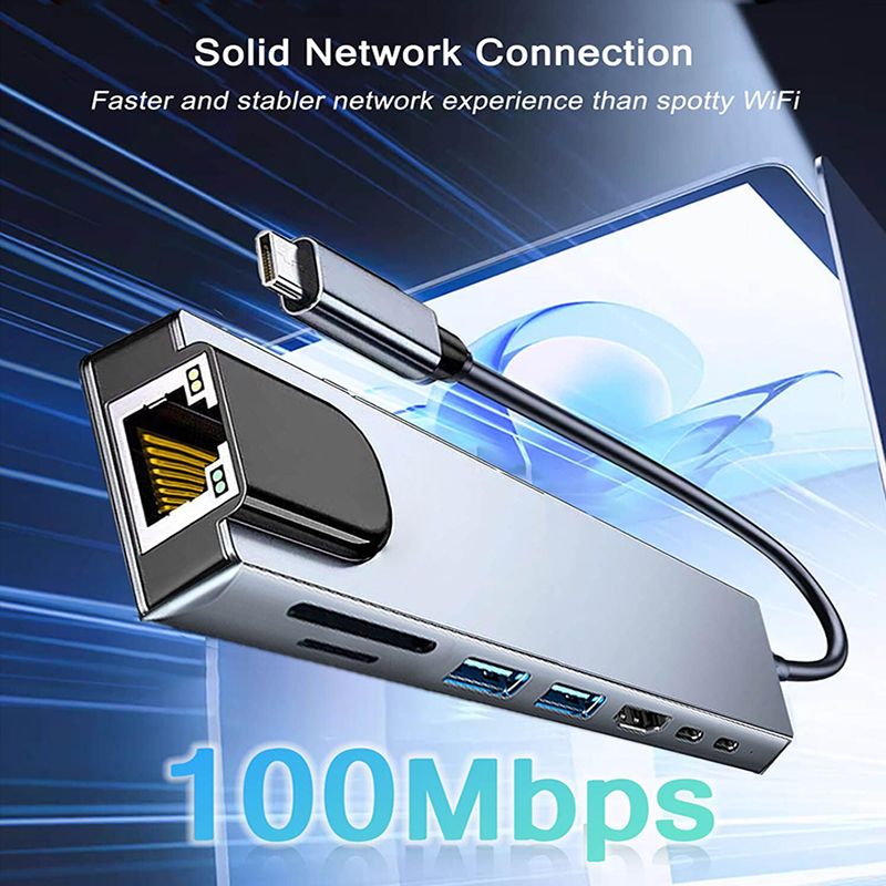 8 In 1 USB Type C ハブ MacBook P - Home Cinema Usb のレビューと価格