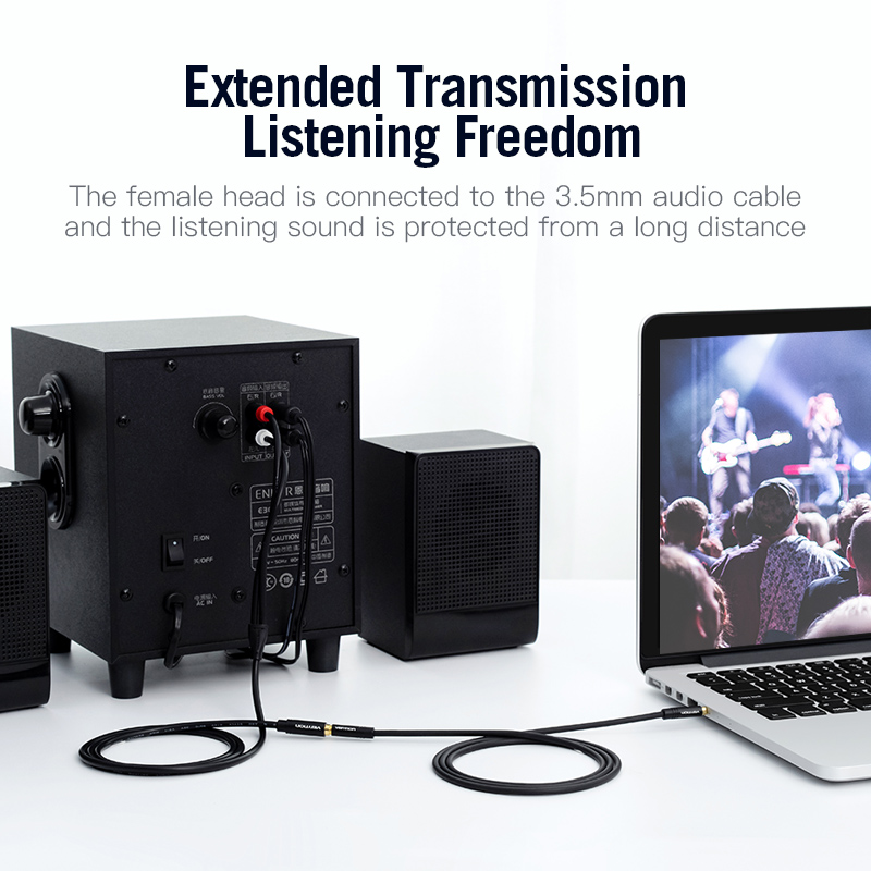 Vention ジャック 3.5mm メス - 2RCA オ - Genius Home Cinema のレビューと価格