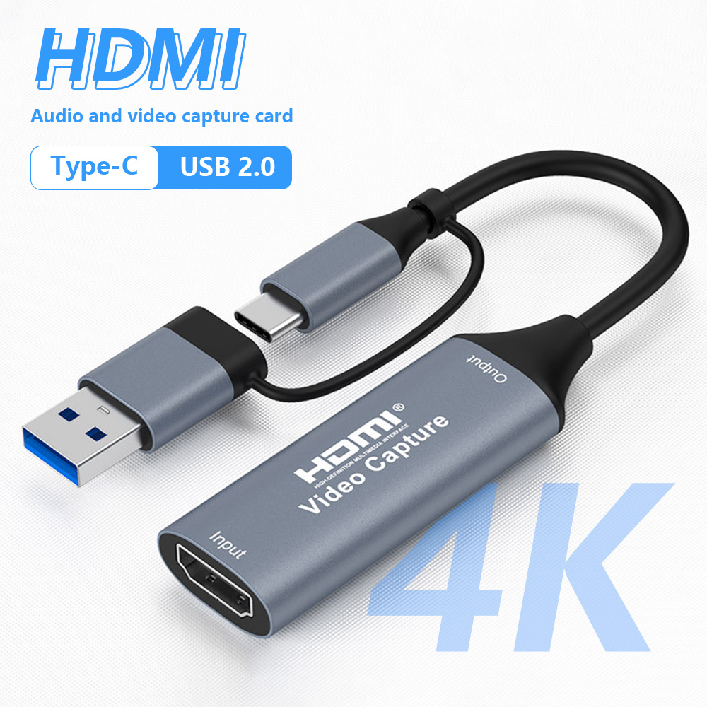 4K 2in1 USB 2.0 ビデオキャプチャカード US - Home Cinema Usb のレビューと価格