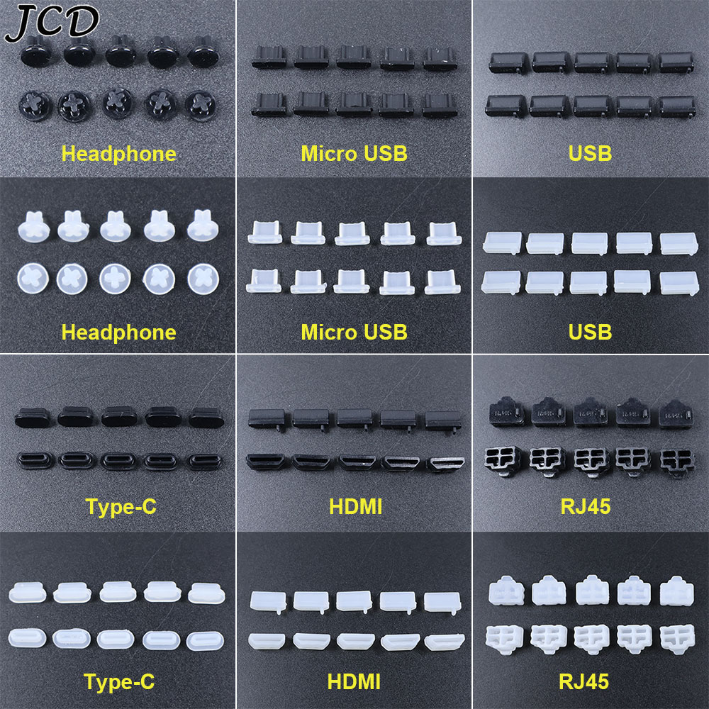JCD 10 個シリコン Type-C マイクロ USB ダ - Home Cinema Usb のレビューと価格