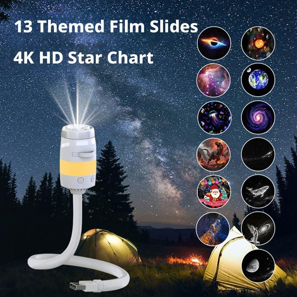 USBギャラクシープロジェクターナイトライト360 °    - Home Cinema Led Projector のレビューと価格
