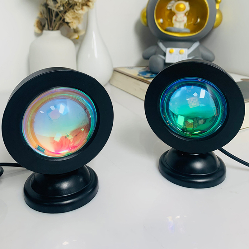 ポータブルLEDサンセットランプ,USB付きランプ,室内装飾 - Home Cinema Led Projector のレビューと価格