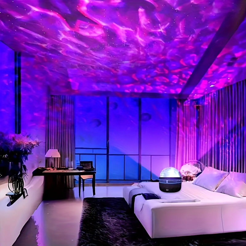 USB LED ナイトライト星空プロジェクターランプオーロラ - Home Cinema Led Projector のレビューと価格