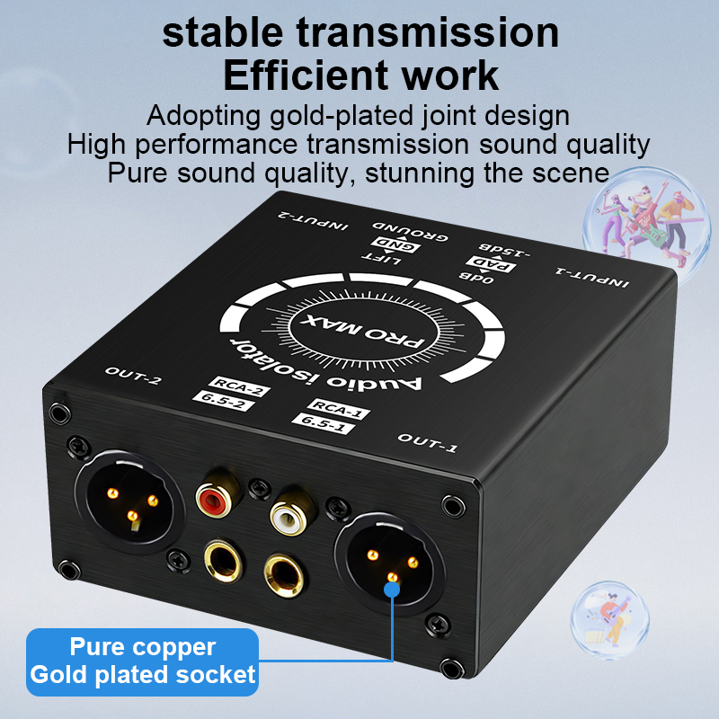 3ピン XLR/RCA/TS/TRS グランドループノイズア - Home Cinema Equipment のレビューと価格