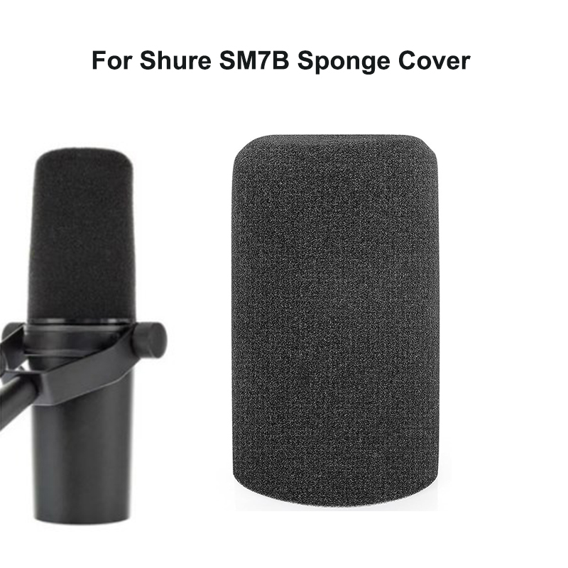 マイク付きフォームカバー,交換用マイク,ノイズリダクション, - Shure Mic Sm7B のレビューと価格