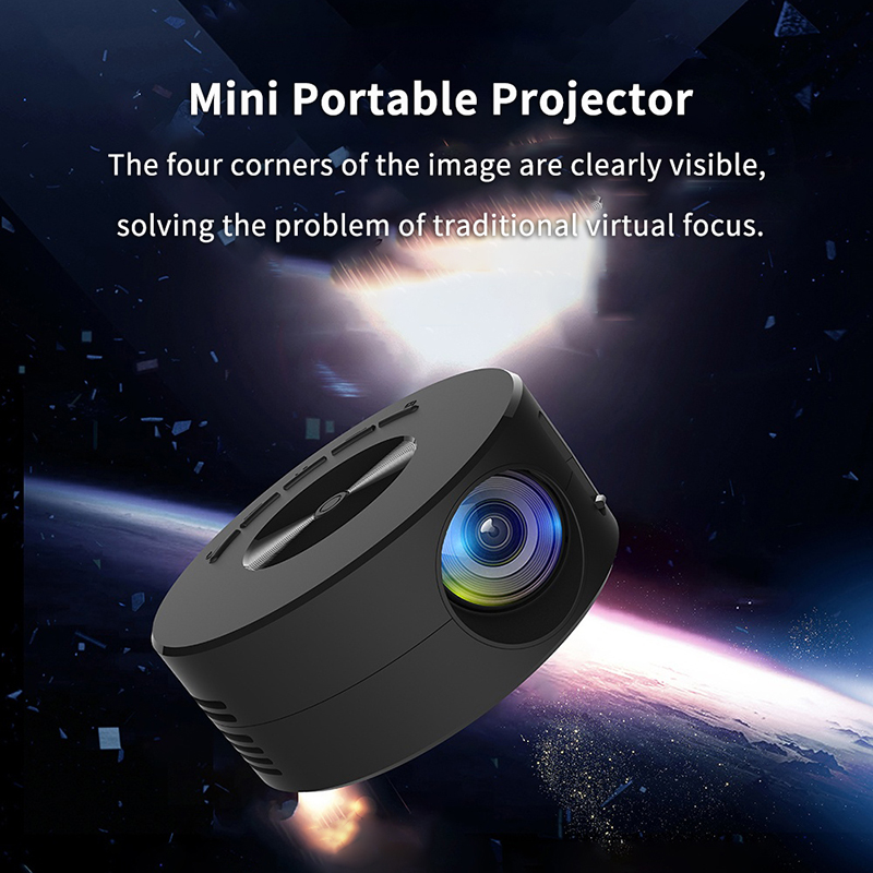 ポータブルミニHDプロジェクター,1920x1080p,ホー - Home Cinema Projector Xiaomi のレビューと価格