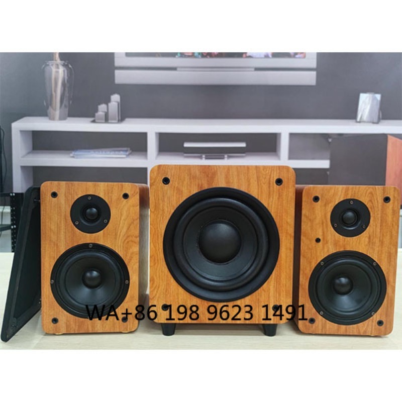 8インチ150W RMS木製パワードサブウーファースピーカー - Audio Home Cinema のレビューと価格