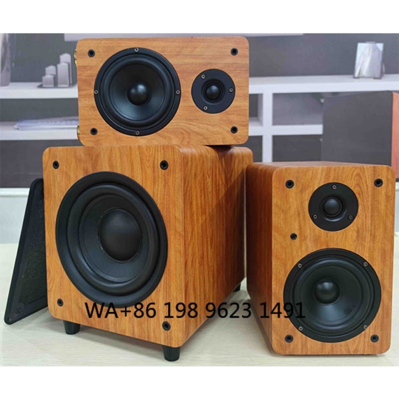 8インチ150W RMS木製パワードサブウーファースピーカー - Audio Home Cinema のレビューと価格