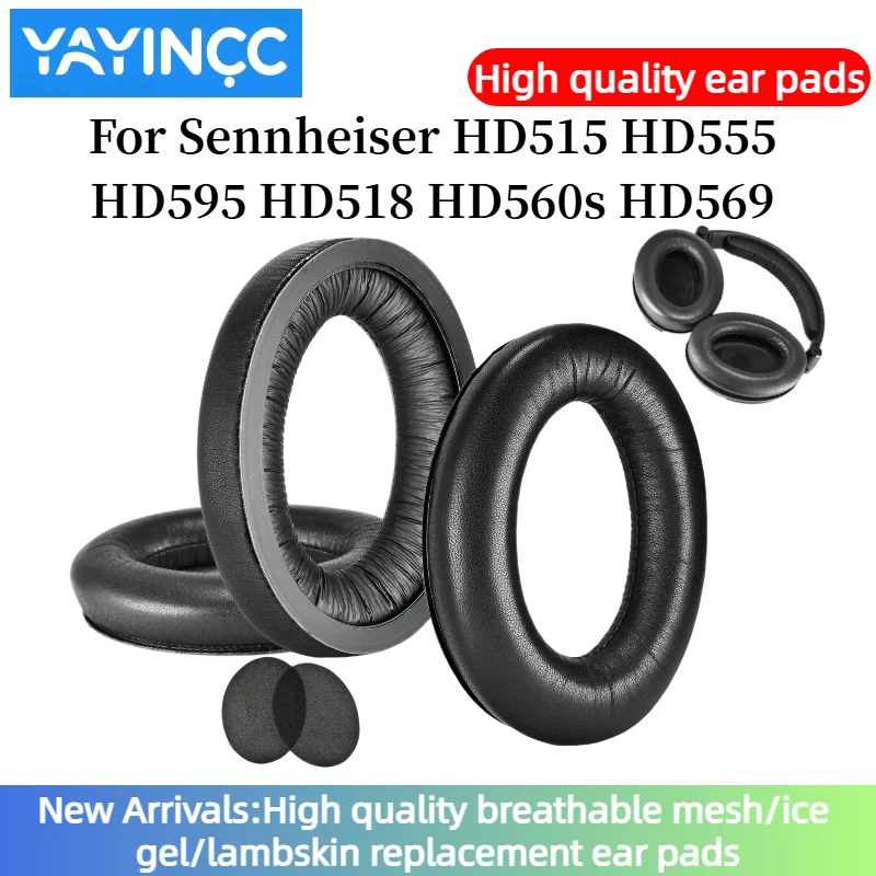 YAYINCC ゼンハイザー HD515 HD555 HD5 - Sennheiser Headphone Hd 560S のレビューと価格