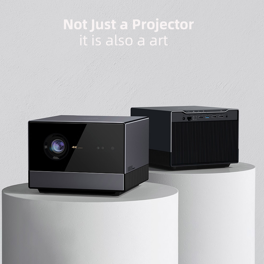 F6 プロジェクター 4K 最大8K 4 LED スマートホ - Home Cinema Led Projector のレビューと価格
