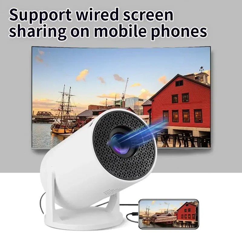 2026年新発売 HY200 ポータブルプロジェクター 4K - Home Cinema Equipment のレビューと価格