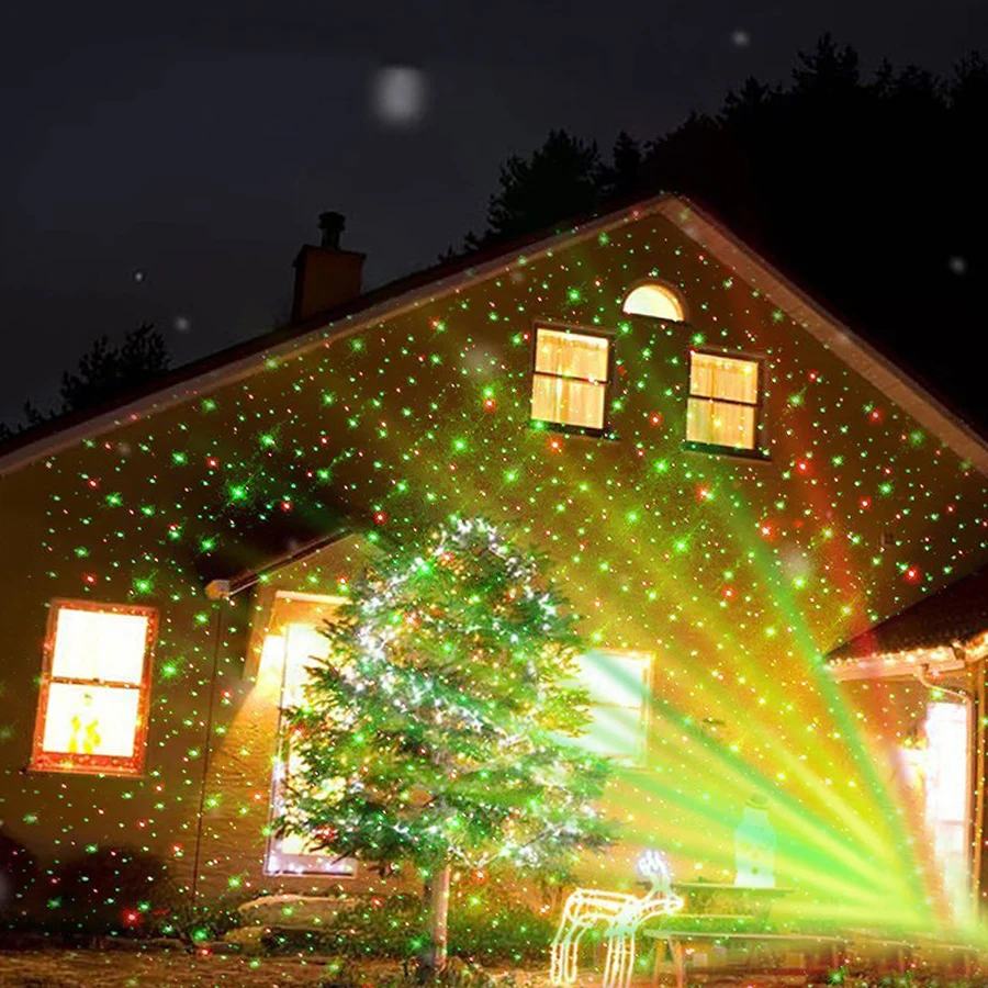 移動フルスカイスターレーザープロジェクターランプ屋外ガーデン - Home Cinema Led Projector のレビューと価格