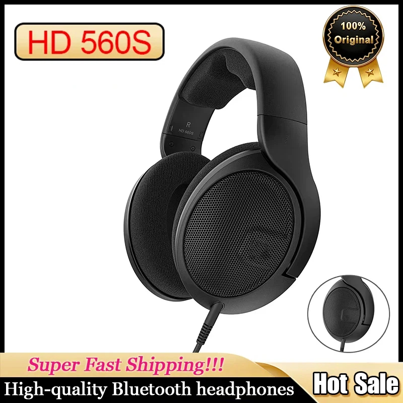 ゼンハイザーHD560s オーバー・ザ・イヤー型オリジナルヘ - Sennheiser Headphone Hd 560S のレビューと価格