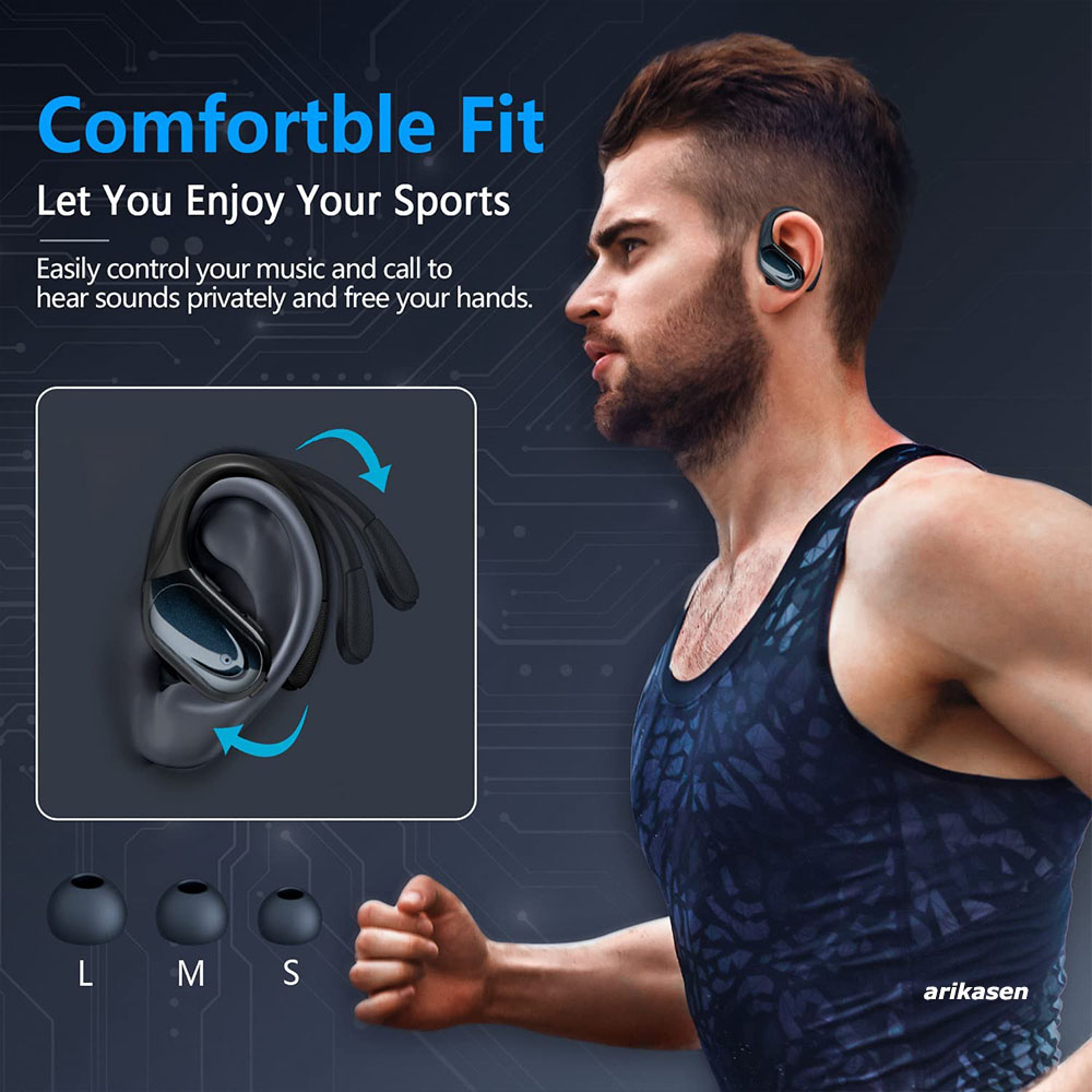 ワイヤレスイヤホン スポーツ Bluetooth 5.3 ヘ - Home Cinema Amazon のレビューと価格