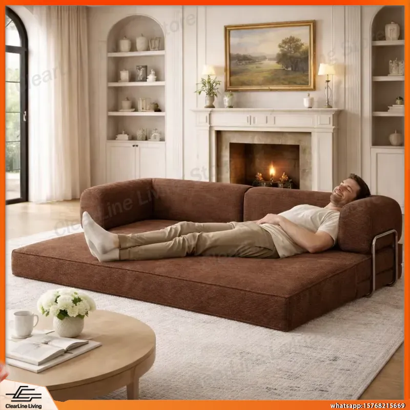 2026デザインズ 2人掛けファブリックソファベッド ブラウ - Home Cinema For Small Room のレビューと価格