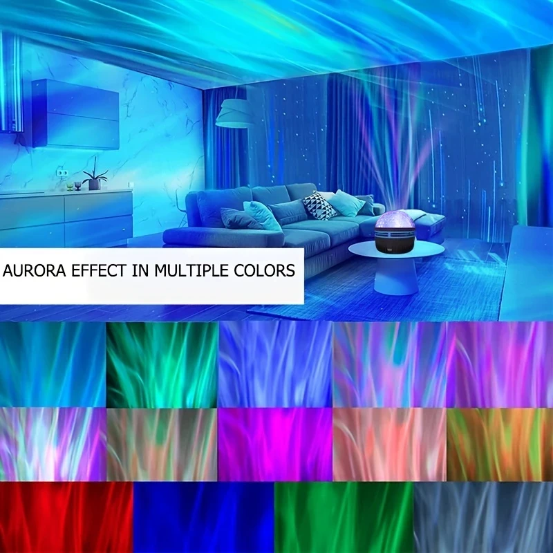 LED 星空プロジェクター オーロラ USB リモコン RG - Home Cinema Led Projector のレビューと価格