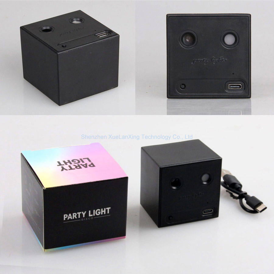 ESHINY ミニ 2in1 充電式 R&G レーザー 64 - Home Cinema Led Projector のレビューと価格