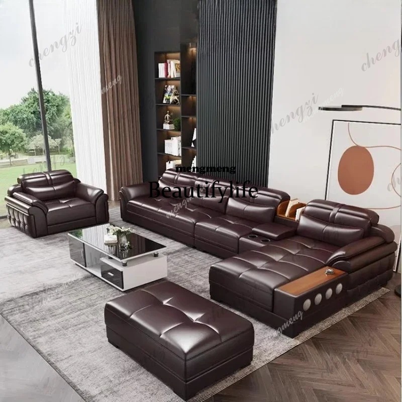 D5556 本革製小型アパートソファ 高級アパート映画館寝室 - Home Cinema For Small Room のレビューと価格