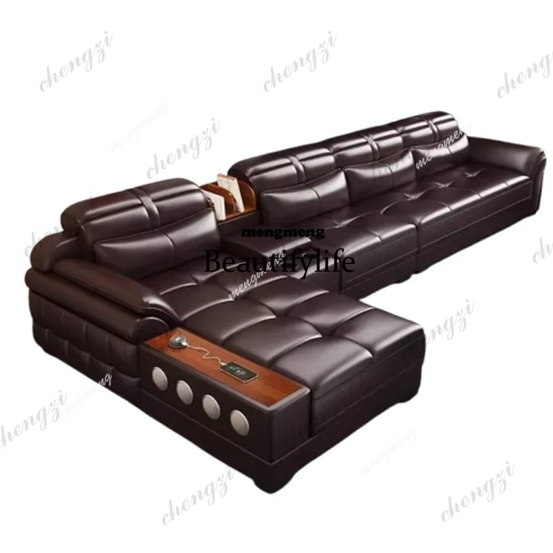 D5556 本革製小型アパートソファ 高級アパート映画館寝室 - Home Cinema For Small Room のレビューと価格